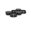 Silent Feet Anti-Vibration Riser for Beds - 6 Pack